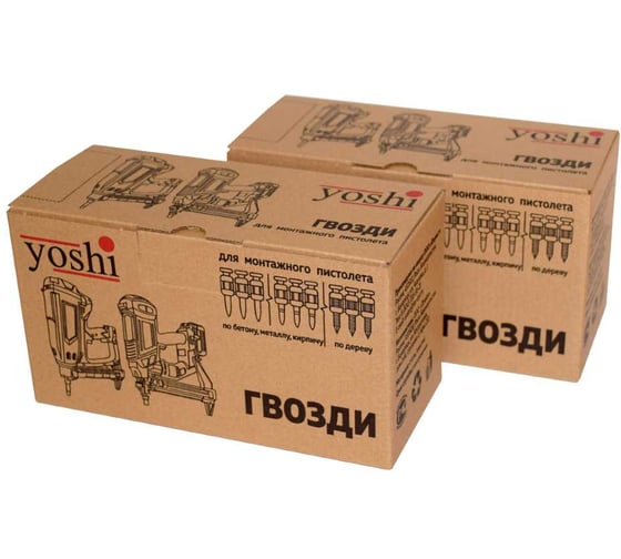 Гвоздь монтажный по дереву Yoshi 2,7/32, 1000 шт. ЦБ-00003728