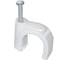 Скоба IEK 18 мм круглая пластиковая (100шт) USK11-18-100 1
