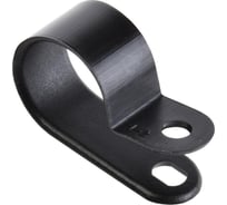 Скоба IEK крепежная 20 мм нейлоновая черная (50шт) USK11-20-050-K02