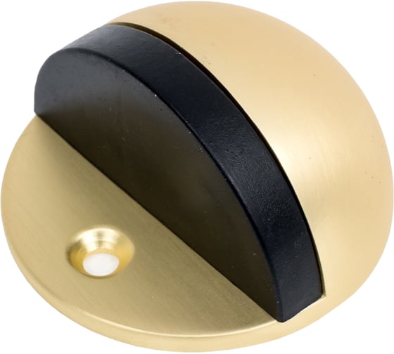 Ограничитель дверной напольный Ренц золото матовое сатинированное INDS 44 SSG 1