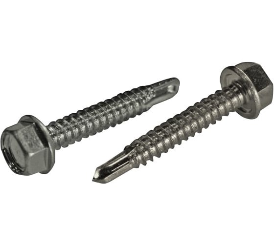 Саморез ЦКИ DIN 7504-K, JP76, 4.8х65 сверлоконечный, Ц, SW8.0, уп. 200 шт. 64881 1
