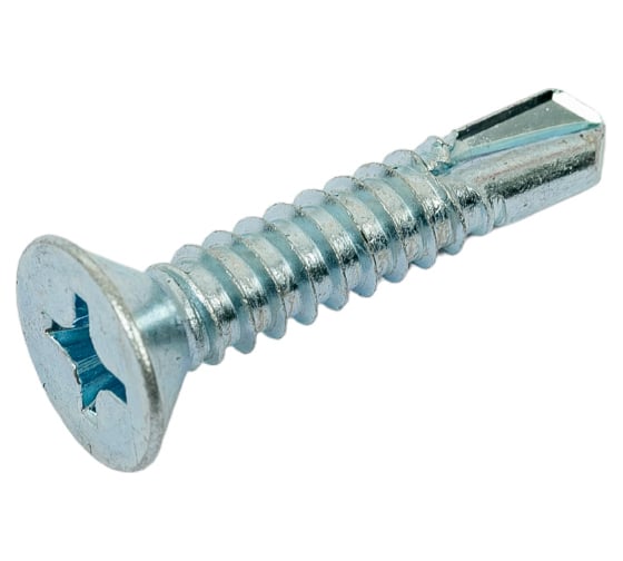 Саморез ЦКИ DIN 7504-O, JP82, 6.3х32 сверлоконечный, Ц, Ph3, уп. 200 шт. 64905