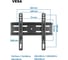 Кронштейн для телевизоров Godigital VESA 75-200 до 30 кг, фиксированный, черный TF-2342 2