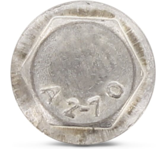 Болт EDELFIX DIN 6921 M10x40/40 мм, А2 нерж. с шестигр. гол. с фланцем 2 шт. 6921201040 2