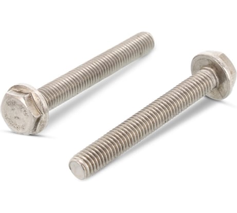 Болт EDELFIX DIN 6921 M10x45/45 мм, А2 нерж. с шестигр. гол. с фланцем 2 шт. 6921201045 2