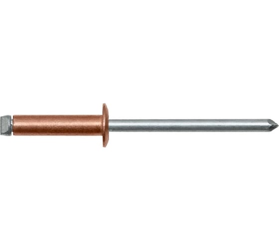 Заклепка вытяжная EDELFIX Медь/Сталь 4.0x8, 25 шт. 7337M408 25