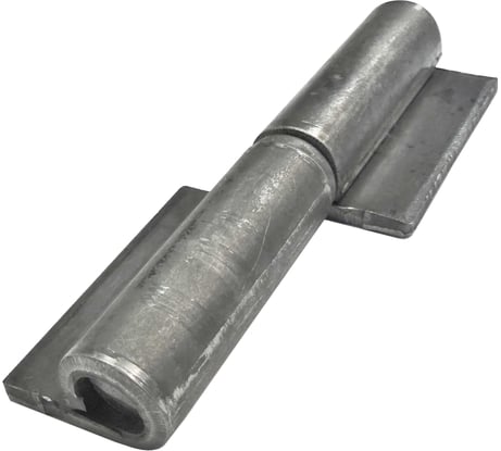 Петля гаражная Левша универсальная на площадке 140х22 без покрытия У1-9204.W