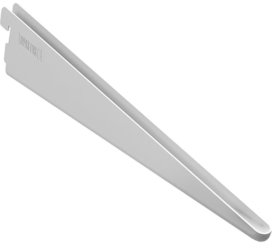 Кронштейн полки плоский Практик Home GBrF-30 белый S70199119401