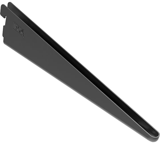 Кронштейн полки плоский Практик Home GBrF-30 графит S70299119415 1