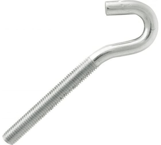 Крюк с метрической резьбой RMG цинк M8x300 (75) КР-с-М/Р-008-0300-0075