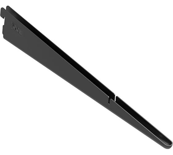 Кронштейн полки плоский Практик Home GBrF-40 графит S70299119515 1