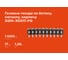 Гвозди по бетону 3,05x17 мм усилен. гальванич. 1000шт без газ.баллона Gigant GGN-30517-PG 2