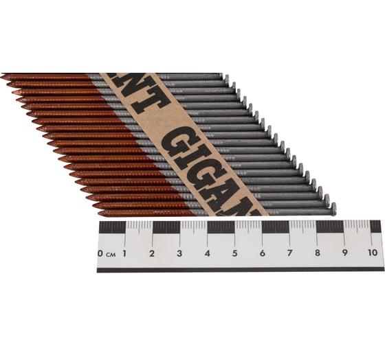 Реечный гвоздь по дереву 3,05x90 рифлёный, 2000шт. Gigant GGR-90-3RZ