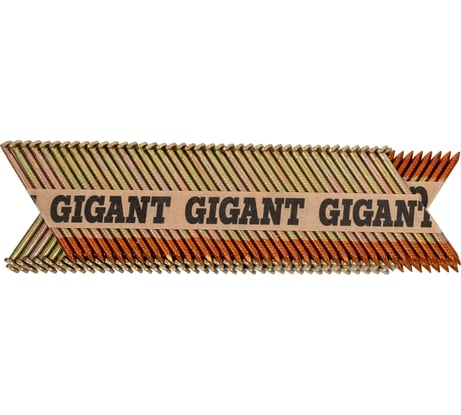 Реечный гвоздь по дереву 2,87x50 рифлёный, гальванич. 3000шт. Gigant GGR-50-28RH