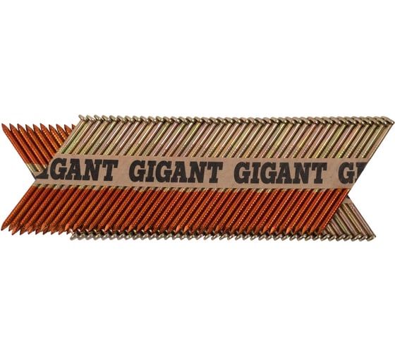 Реечный гвоздь по дереву 2,87x63 рифлёный, гальванич. 3000шт. Gigant GGR-63-28RH