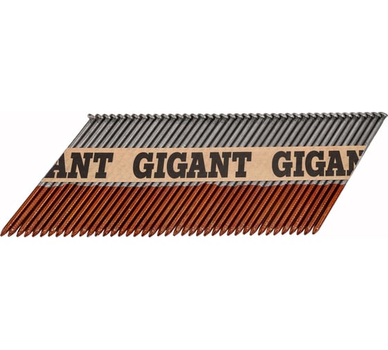 Реечный гвоздь по дереву 3,05x75 рифлёный, 2000шт. Gigant GGR-75-3RZ