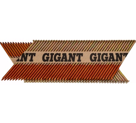 Реечный гвоздь по дереву 3,05x75 рифлёный, гальванич. 2000шт. Gigant GGR-75-3RH