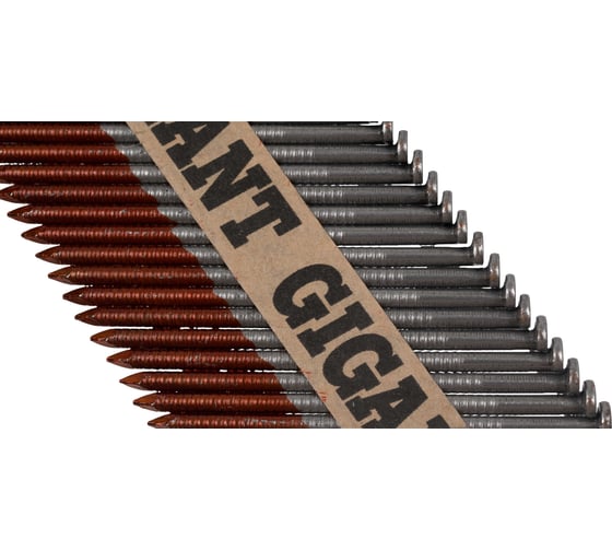 Реечный гвоздь по дереву 2,87x63 рифлёный, 3000шт. Gigant GGR-63-28RZ