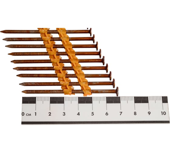 Реечный гвоздь по дереву 2,8x70 рифлёный, 4500шт. Gigant GGR-70-28RZ