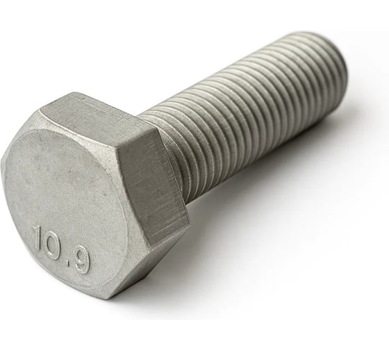 Болт boltnn.ru DIN961 (ISO 8676) М16x1,5x40 10.9 цинк-ламель серый 480 часов 10 шт 4687206379558 1