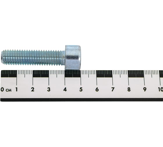 Винт boltnn.ru DIN 912 М10x40/40 10.9 цинк 10 шт 4687206380141