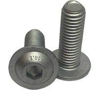 Винт с фланцем boltnn.ru ISO 7380-2 М10x30 8.8 цинк-ламель серый 480 часов, 50 шт. 4687206380868