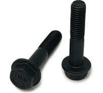 Болт с фланцем boltnn.ru DIN 6921 (EN 1665) М8x40 10.9 цинк-никель черный 480 часов, без насечки, 100 шт. 4687206377806