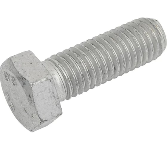 Болт boltnn.ru DIN 933 М10x30 8.8 цинк-ламель серый 480 часов 100 шт 4687206378438 1