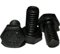 Болт boltnn.ru DIN 933 М6x30 8.8 цинк-никель черный 480 часов 10 шт 4687206378018