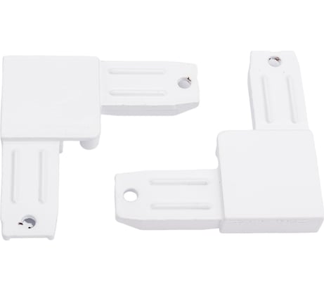 Уголок для москитной сетки KOMFORT Москитные системы алюминиевый белый Комплект 4 шт АУ00614