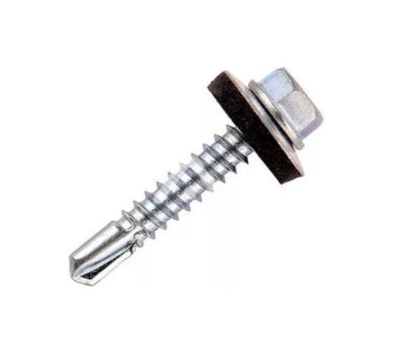 Кровельный саморез Море-Метизов KROVSAMS6380100M цинк, 6,3x80 мм ,сверло, 200 шт. KROVSAMS6380200M 1