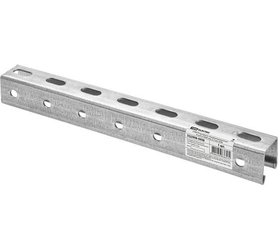 STRUT-профиль перфорированный TDM ELECTRIC 41x41x1000 мм, 2,5 мм, TDM SQ2908-0908 1