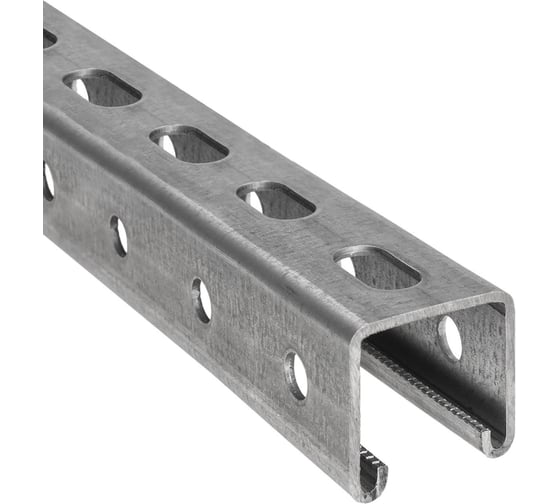 STRUT-профиль перфорированный TDM ELECTRIC 41x41x2000 мм, 2 мм, TDM SQ2908-0818