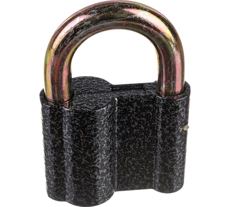 Навесной замок Bohrer СЧ-66, дужка 12 мм, 3 ключа, корпус 66 мм, с подвесом 71020661