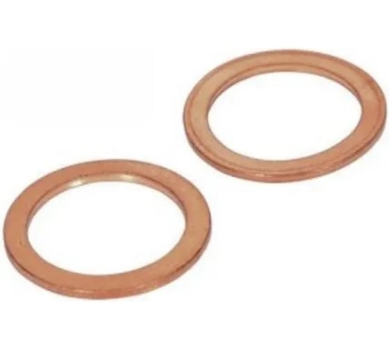 Шайба SORREX 14x22x1,5 DIN7603 медная кольцо уплотнительное (1000 штук) 7603-14-22-015 1000