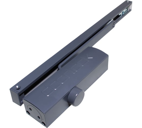 Доводчик Doorlock DL100S EN3 со скользящей тягой, графит, с функцией Hold Open 75553 1