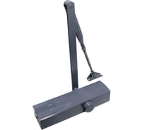 Доводчик Doorlock DL200N BC DA EN2-5 графит с регулируемыми функциями тормоза открывания и задержки закрывания, регулируемое усилие закрывания 75564