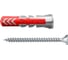 Дюбель с шурупом Fischer DUOPOWER 5x25 (18шт.) 577317 3