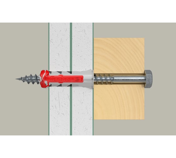Дюбель с шурупом Fischer DUOPOWER 10x50 (4шт.) 577314
