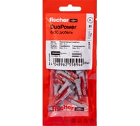 Дюбель Fischer DUOPOWER 6x30 (28шт.) 577320
