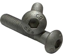 Винт boltnn.ru ISO 7380-1 М8x20 8.8, цинк-ламель серый, 480 часов, 100 шт. 4687206394834