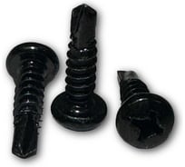 Саморез boltnn.ru DIN 7504 N 4,2x16 цинк черный 100 шт 4687206398771