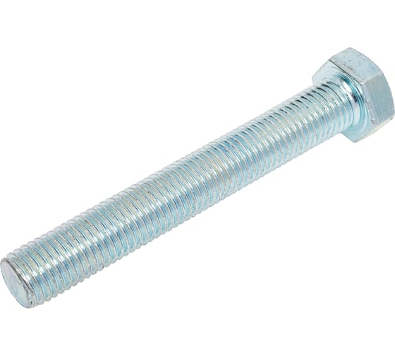 Болт Bohrer М16х110 с ш/гр головкой, цинк, DIN 933, 1 шт, пр. 5.8 DIN933/5.8-16х110-0 1