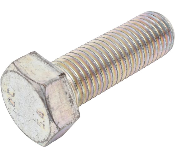 Болт Bohrer М20х60 с ш/гр головкой, цинк, DIN 933, 1 шт DIN933/5.8-20х60-0