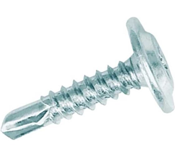 Саморез для металла с прессшайбой ЦКИ 4.2x19 сверлоконечный Ц ПРОФИ 8000 шт 487709099 1