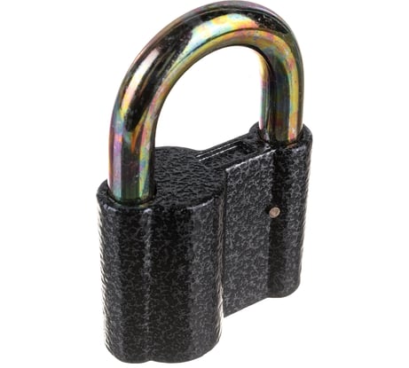 Навесной замок Bohrer СЧ-55 дужка 10 мм, 3 ключа, корпус 55 мм, с подвесом 71020551