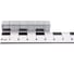Скобы для степлера Bohrer 12 мм, Тип 140, закаленные, 1000 шт. 44211214 3