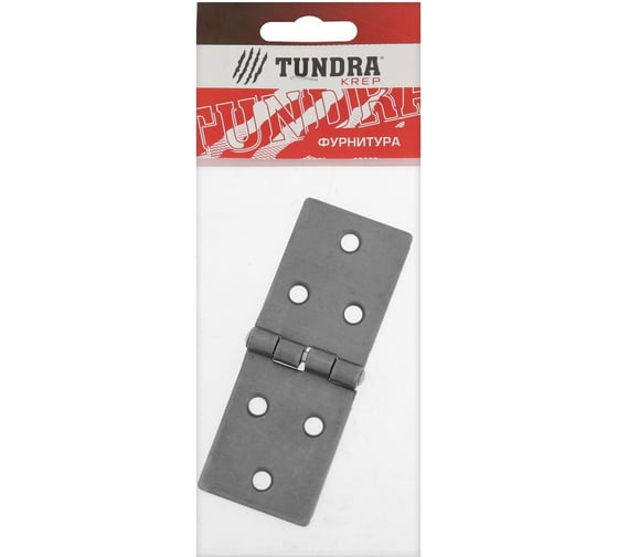 Карточная петля TUNDRA 110х40 мм, без покрытия, 1 шт. 5299355
