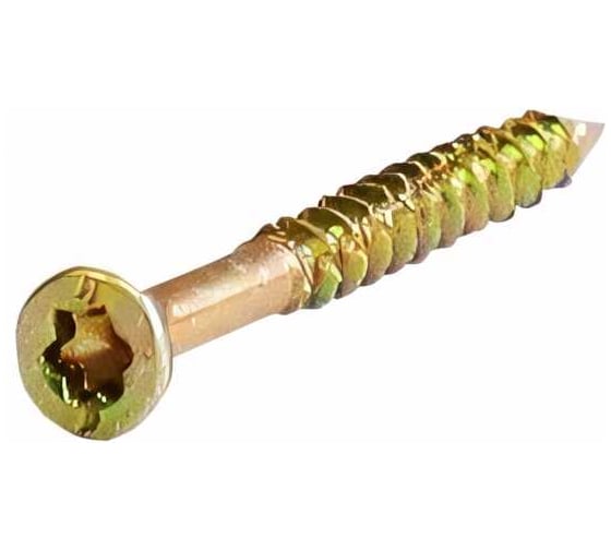 Саморез для деревянных полов HIMTEX проф. с алмазным наконечником Torx 20, 4х80, 100 шт. 04080FS