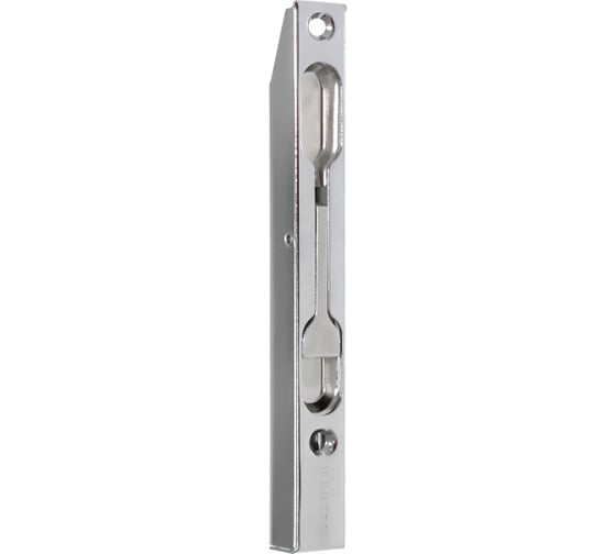 Шпингалет торцевой Doorlock DL LX140 CP полированный хром, для деревянных дверей, длина хода 12 мм, 16х140 мм 74249 1